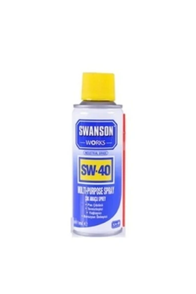 SWANSON Sw-40 Çok Amaçlı Sprey Pas Çözücü Temizleyici - 200 Ml ürün görseli 1