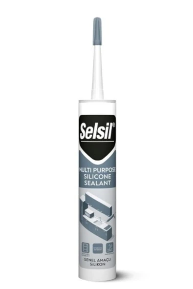 Selsil Genel Amaçlı Beyaz Silikon 280 gr ürün görseli 1