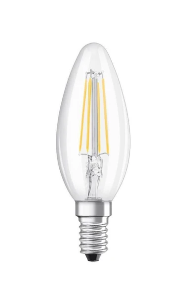 Osram Value 4w(40w) Rustik Led Mum Ampul E14 - Resim 2