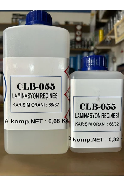 Spreycim Çelebi Marin Epoksi Elyaf Yapıştırma Laminasyon Reçinesi 1 Kg Takım ürün görseli 1
