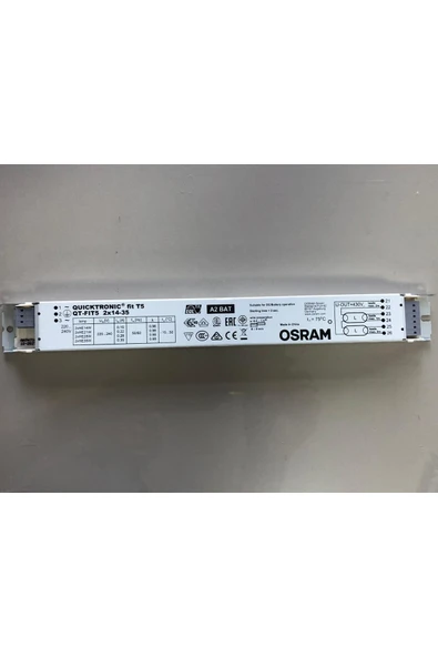 Osram QUİCKTRONİC QT-FİT5  2X14-35W ELEKTRONİK BALAST ürün görseli 1
