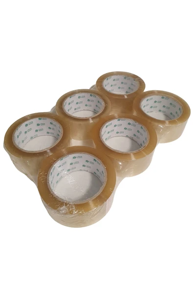 Lidya Bono Akrilik Koli Bandı-şeffaf( 45mm*100mt ) 6'lı Paket ürün görseli 1
