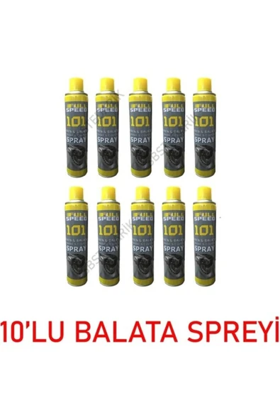 SWANSON Balata Sprey Seti 10'lu Paket F101 Balata Spreti ürün görseli 1