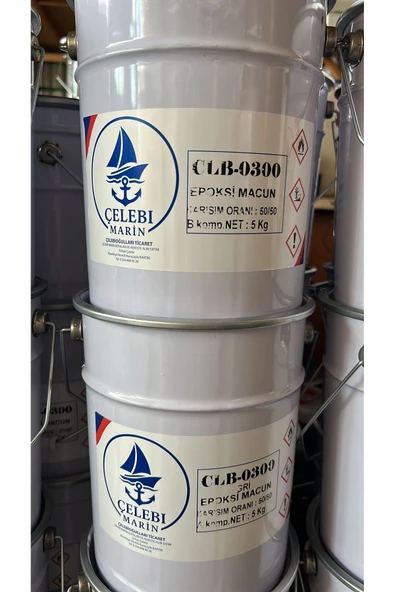 Spreycim ÇELEBİ MARİN EPOKSİ FİLLER DOLGU TEKNE MACUNU 10 KG ürün görseli 1