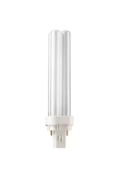 General Electric 26w 827 Sarı Işık 2 Pin Plc Ampul Boy:16.5cm ( 10w-13w-18w Yerine Olmaz ) ürün görseli 1