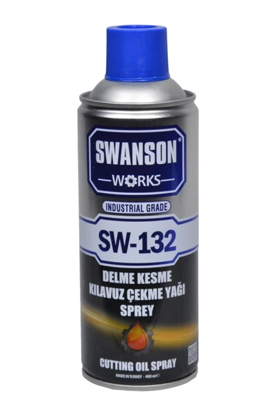 SWANSON WORKS Delme Kesme Kılavuz Çekme Yağı Sprey 400 Ml ürün görseli 1