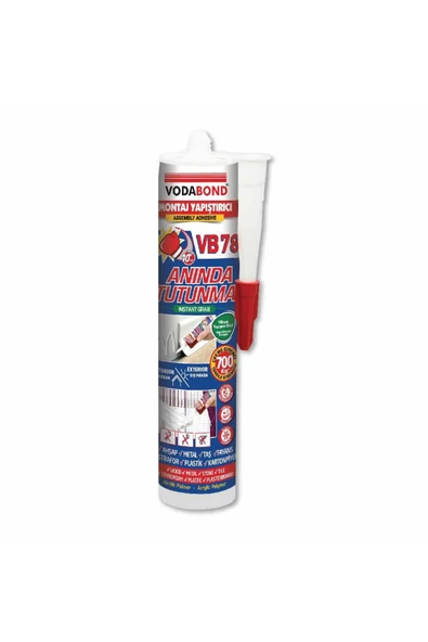Vodabond Vb78 Anında Tutunan Montaj Yapıştırıcı Beyaz 420 gr ürün görseli 1
