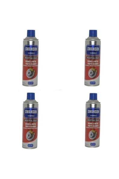 SWANSON WORKS Fren Disk Ve Balata Spreyi 500 Ml 4 Adet ürün görseli 1