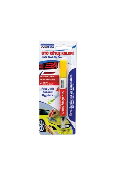 Spreycim Vodaseal Oto Rötuş Boya Kalemi Çizik Giderici Metalik Sarı 5 ML ürün görseli 1
