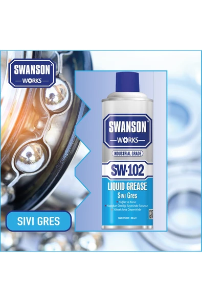SWANSON Sıvı Gres Yağı Sprey Gres 200 ML - Resim 3