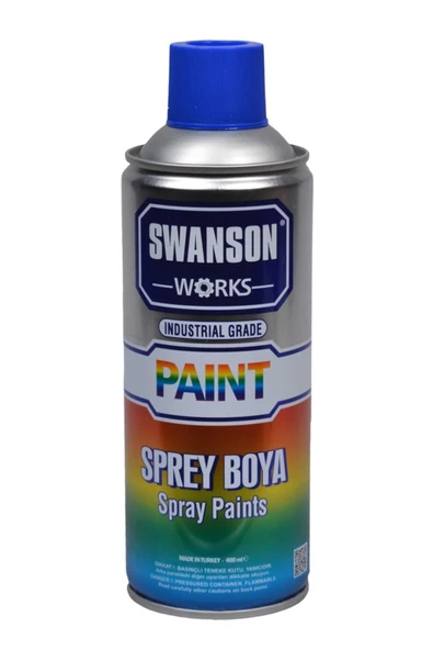 SWANSON WORKS Sprey Boya Siyah 400 Ml 24 Adet ürün görseli 1