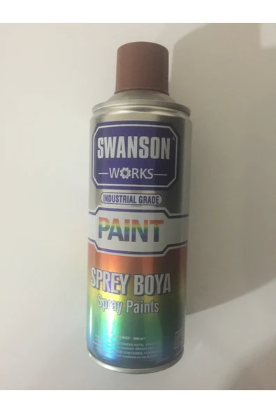 SWANSON Kahverengi Sprey Boya 400ml ürün görseli 1