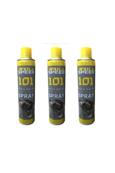 SWANSON Works Full Speed 101 Fren Ve Balata Genel Temizleme Sprey 500 Ml 3 Adet ürün görseli 1