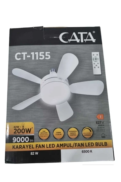 Cata 82W Karayel Fanlı Led Ampul - Resim 5