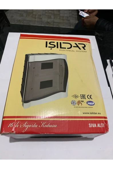 Işıldar 16 lı 2 sıra sigorta kutusu sıva altı ürün görseli 1
