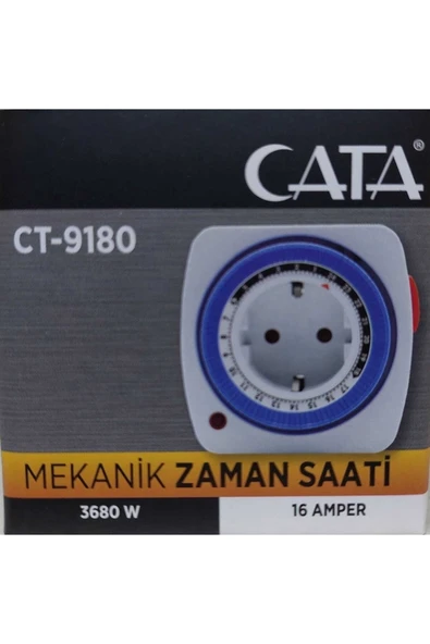 Cata Ct-9180 Mekanik Yeni Nesil Minimal Tasarım Zaman Saati Ct-9180 ürün görseli 1
