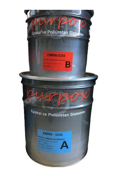 Çelebi Purpox Marine Epoksi Laminasyon Reçinesi 25 Kg ürün görseli 1
