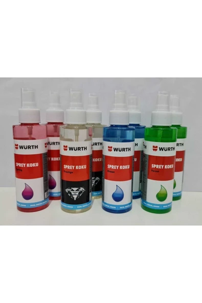 Würth 170 ml Sprey Koku 8'li Set ürün görseli 1