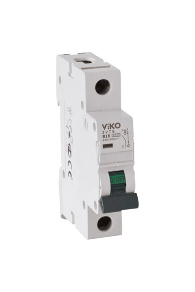 VİKO Viko B 10a 3ka 1p Otomatik (OTOMAT) Sigorta 4vtb-1b10-sn2 ürün görseli 1