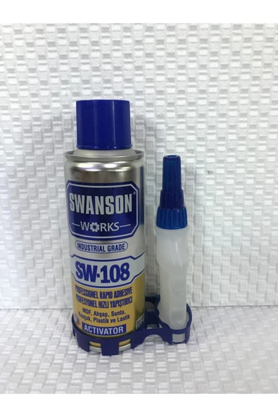 Demirci yapımarket Swanson Works Sw-18 Hızlı Yapıştırıcı 200 Ml ürün görseli 1