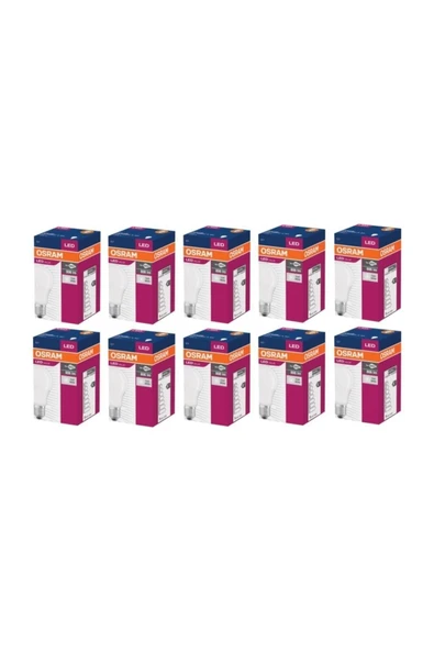 Osram Led Value 8,5w/2700k 806lm E27 (10 Adet) - Resim 2