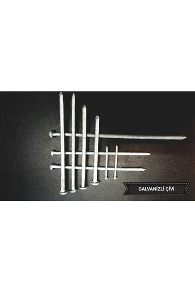 Yemişci Galvanizli Çivi Kalaylı Çivi Tekne Çivisi 4cm 1 Kg. ürün görseli 1