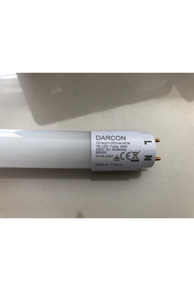DARCON 120 CM  GRAPHICA LED DARCON GRAPHİSPECTRA 16W 6500K T8 LED - Resim 2