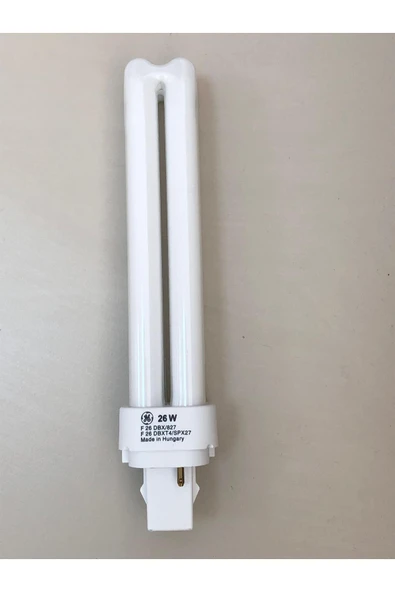 General Electric 5 Adet G/e Plc Lamba 26w/827 2p 2700 K 1800 Lümen Sarı Boy:16.5cm ( 10w-13w-18w Yerine Olmaz ) ürün görseli 1