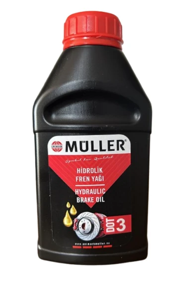 Spreycim Müller DOT 3 Hidrolik Fren Yağı 500 ML ürün görseli 1