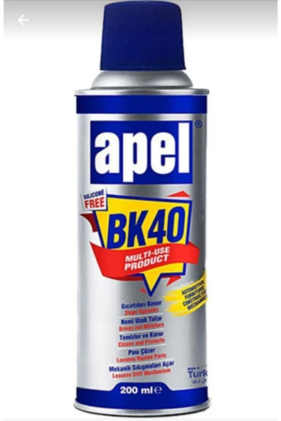 Mitre Apel Mitre Bk40 Pas Sökücü 400 ml Yağlayıcı Koruyucu Genel Amaçlı Sprey Bk40 ürün görseli 1