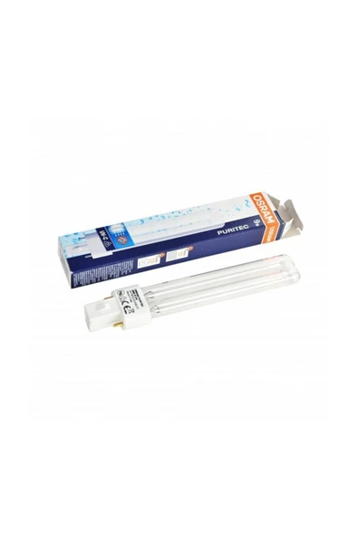 Osram Hns Pls 9w Uvc Lamba 254 Nm + Lambayı Yakacak Set Balast+duy+fişli Kablo Tak Çalıştır ürün görseli 1