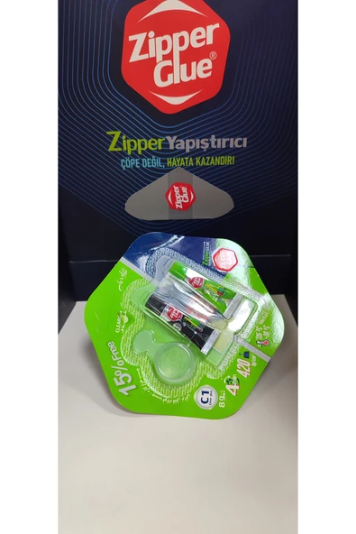 LİDER MOBİLYA Zipper Glue çift bileşeni İran yapıştırıcısı C1 8g ürün görseli 1