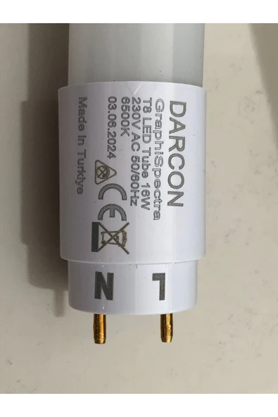 DARCON 120 CM  GRAPHICA LED DARCON GRAPHİSPECTRA 16W 6500K T8 LED ürün görseli 1