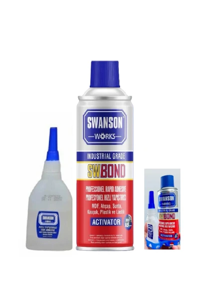SWANSON WORKS Sw Bond Hızlı Yapıştırıcı 400 ml ürün görseli 1