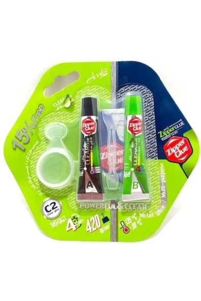 Zipper Glue C2 Şeffaf 16 Gr Iran Yapıştırıcısı ürün görseli 1