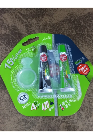 Zipper Glue Cift Karisimli Özel Iran Yapistiricisi ürün görseli 1
