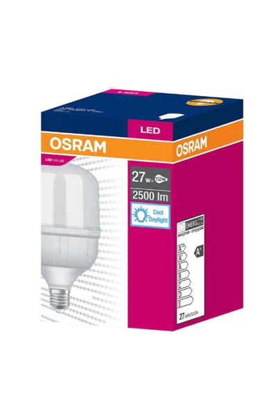 Osram Led Jumbo Torch 27w Beyaz Işık E-27 2500lm Ampul ürün görseli 1