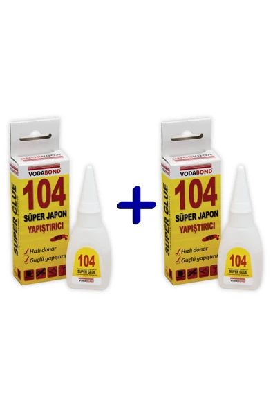 Vodabond 104 Süper Japon Yapıştırıcı - 2li Set ürün görseli 1