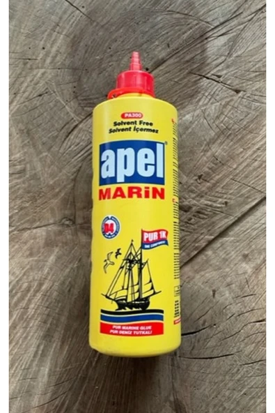 APEL Marin Pur1k Deniz Tutkalı Ahşap Metal Plastik Yapıştırıcı Sarı ürün görseli 1