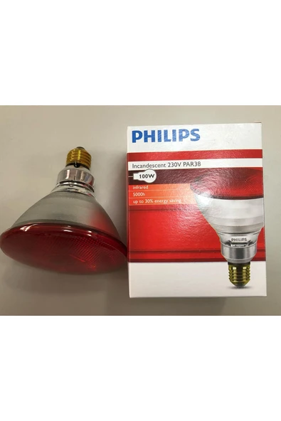 Philips PAR 38 220V 100W INFARED LAMBA ürün görseli 1
