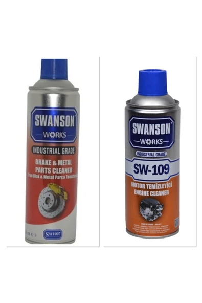 SWANSON WORKS Balata Sprey Motor Temizleyici Bakım Seti ürün görseli 1