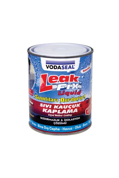 Spreycim Leak Fix Liquid Su Sızdırmazlık Sıvı Kauçuk Kaplama Izolasyon Sızdırmaz Beyaz Renk 800 gr ürün görseli 1
