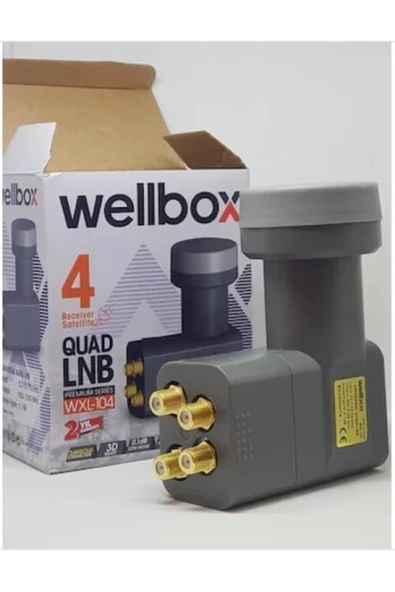Wellbox Dörtlü 4 Çıkış Hd 3d 4k Lnb - Resim 3