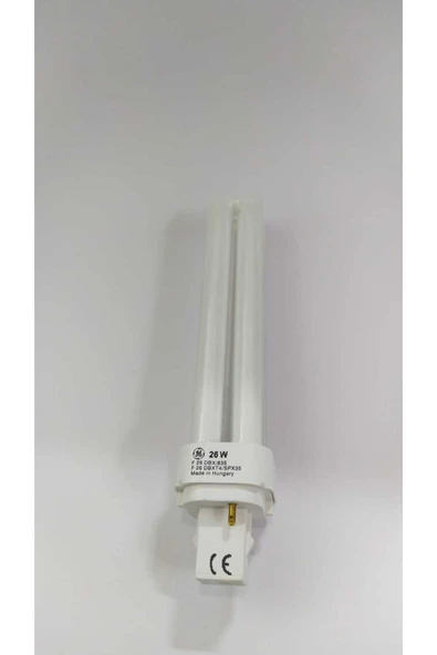 GENERAL 26w 835 Plc G24d-3 2 Pimli Ampul Boy:16.5cm ( 10w-13w-18w Yerine Olmaz ) ürün görseli 1