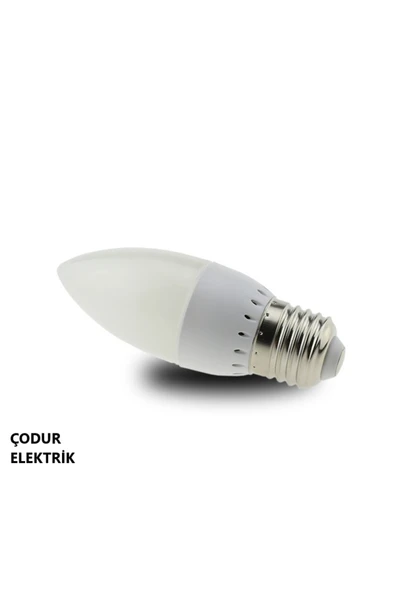 Osaka Light 7watt E27 Duylu 6500kelvin Beyaz Işık Led Buji Mum Ampul 540lümen A Enerji ürün görseli 1