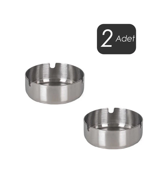 Porsima Etn-015 2 li Küllük 1,2 ml Kalınlık Metal Küllük ürün görseli 1