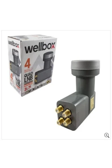 Wellbox Dörtlü 4 Çıkış Hd 3d 4k Lnb - Resim 2