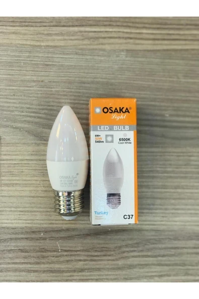 Osaka Light 7w E27 Led Mum Avize Ampulu Beyaz Işık Avantajlı 10lu Paket ürün görseli 1