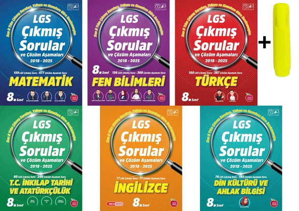 Newton Lgs Çıkmış Sorular Matematik Fen Türkçe İnkılap İngilizce Din Yeni 2018 - 2025 ürün görseli 1