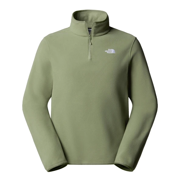 The North Face Glacier 1/4 ZIP Erkek Polar Bark Mist ürün görseli 1